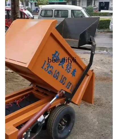 Special multi-function loader with bucket for construction site, small dump truck