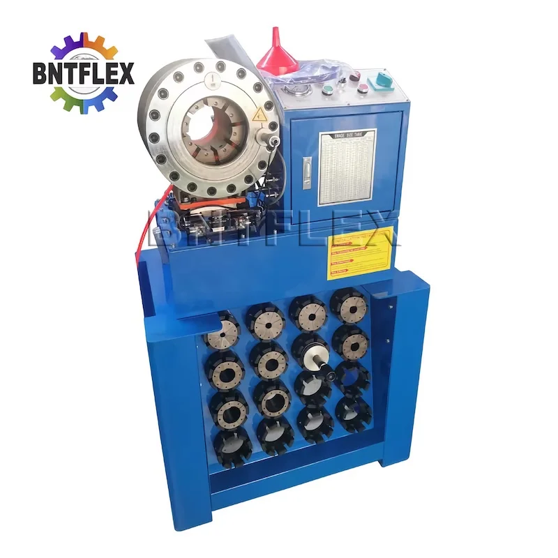 Professional Manufacturer 1/4" up to 2 Inch Rubber Hydraulic Hose Pipe Crimping Locking Machine