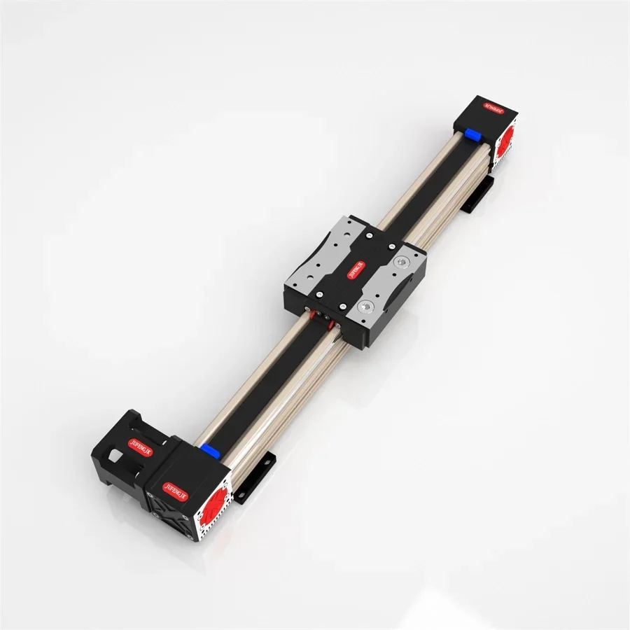 industrial linear slider 20kg payload belt driven linear track with stepper motor