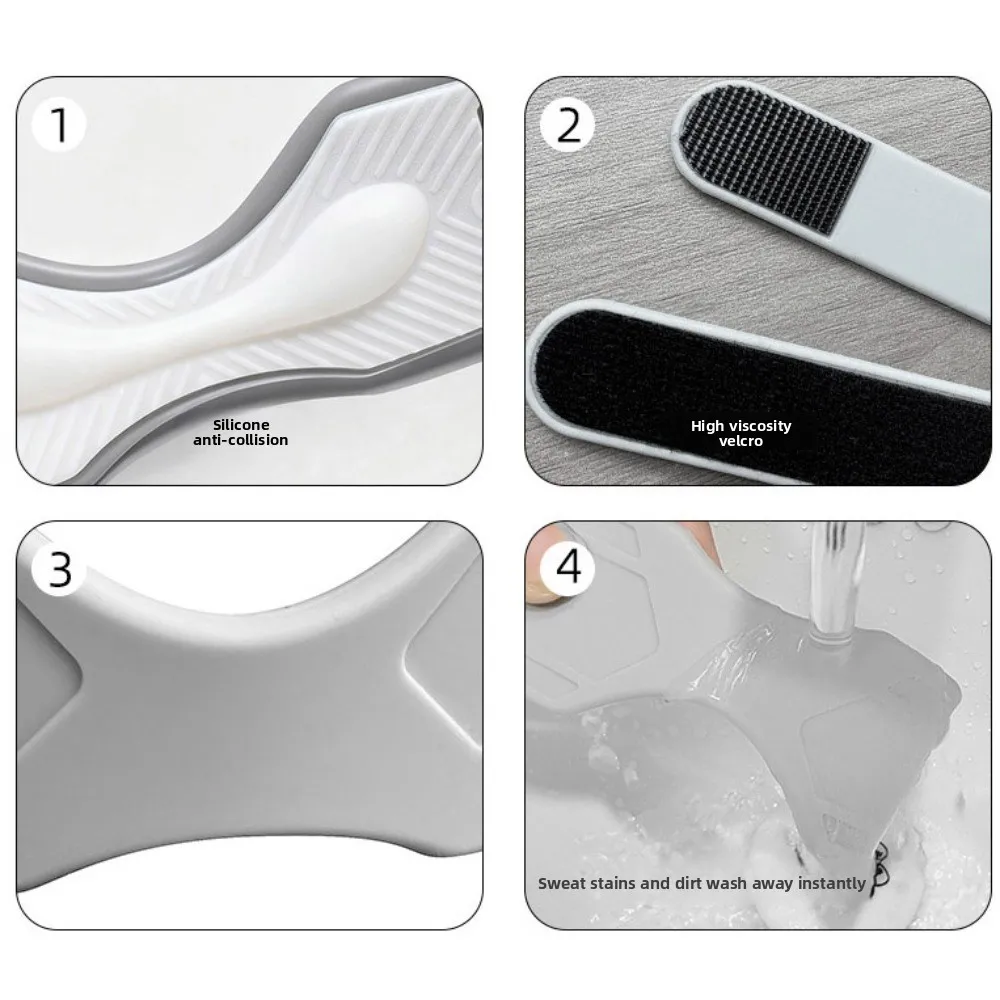 Silicone Knee Pads Patella Strap Shock-absorbing Non-Slip Design Knee Patella Support Patellar Tendon Stabilizer Protector