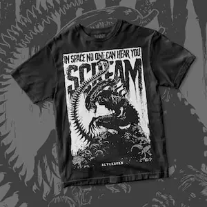 No One Can Hear You Scream cotton shirt