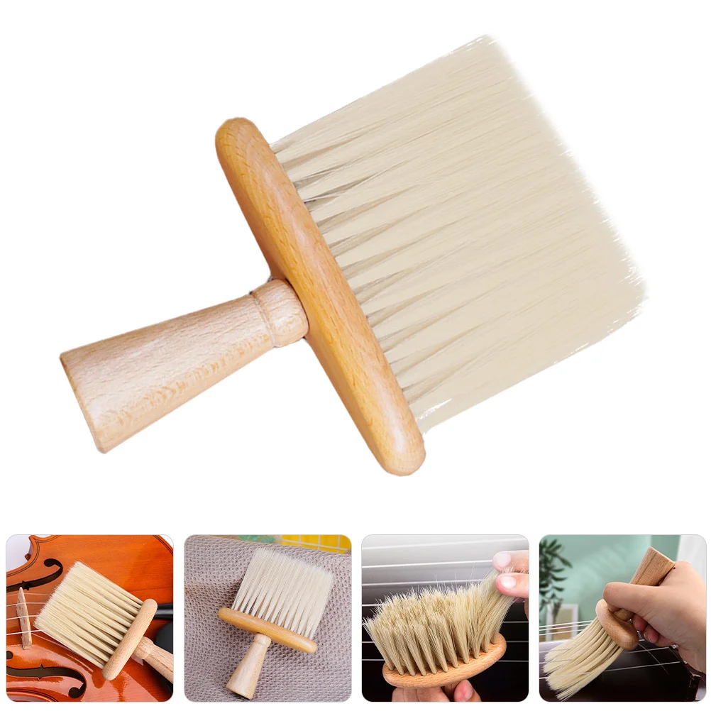 

Guzheng Cleaning Brush Soft Long Hair Duster Instrument Brush for Musical Instrument Maintenance Portable Lightweight Piano