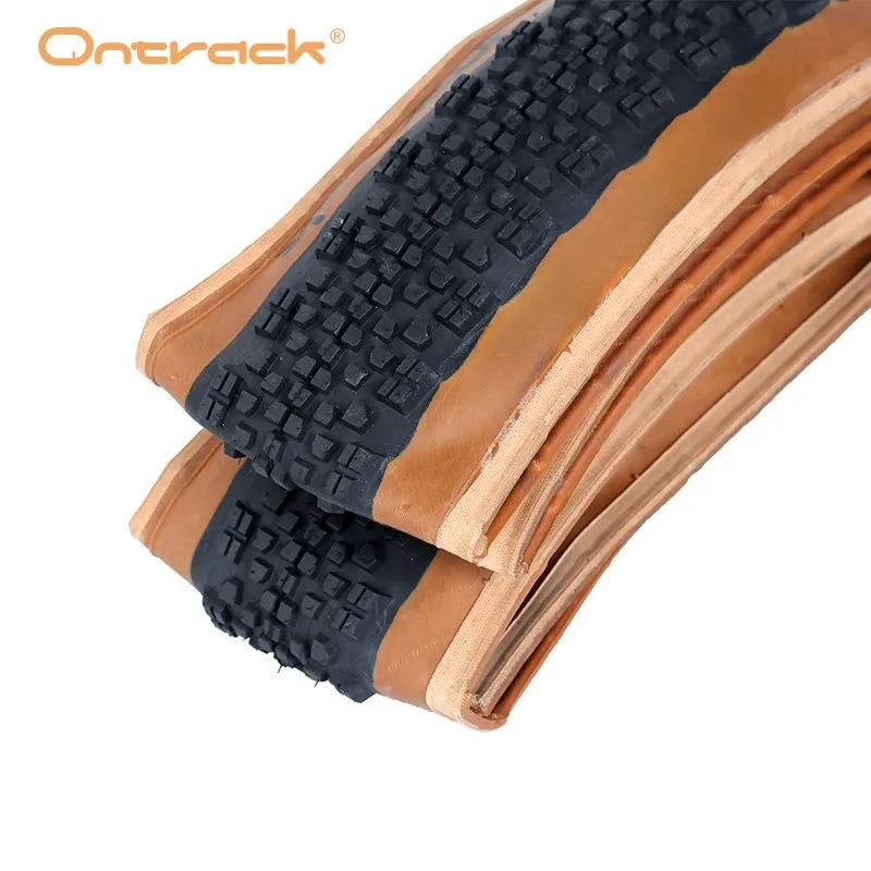 Ontrack X-PACK Folded GRAVEL Tire 700X38C 700X40C  700X45C 30TPI SKIN Tan Wall