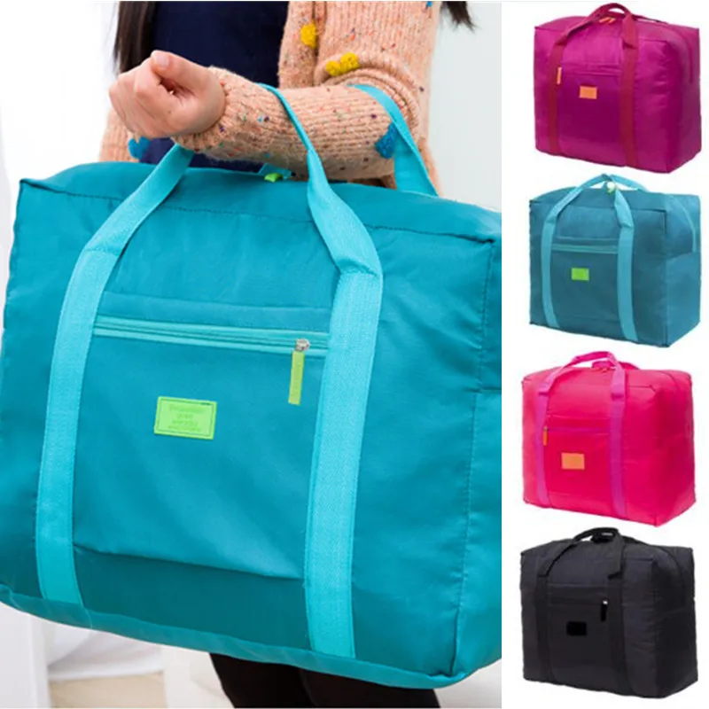 

Portable Multi-function Bag Folding Travel Bags Nylon Waterproof Bag Large Capacity Hand Luggage Business Trip Traveling Bags