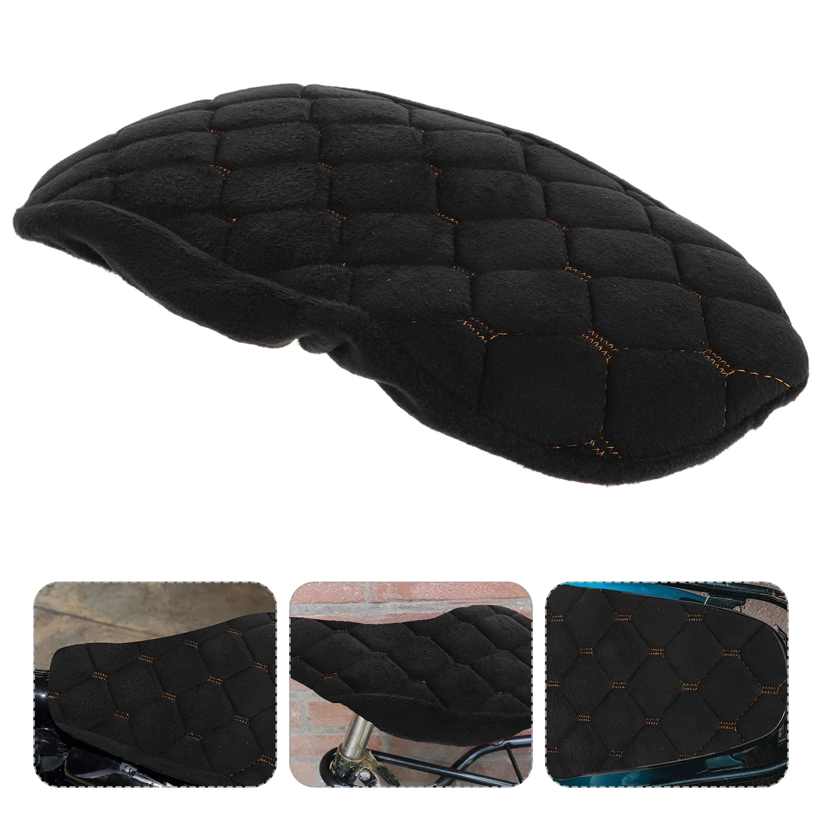 

Durable Electric Scooter Seat Cover Warm Insulated for Bicycles Mopeds Easy Installation Comfort Scooter Seat Cover