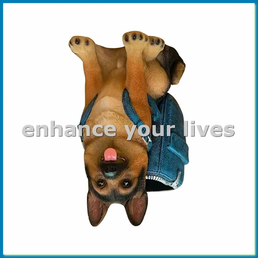Cute Dog Pen Holder Makeup Brush Holder Storage Box Office Supplies Pen Holder Storage Box Office Organization 1Pcs-A12I
