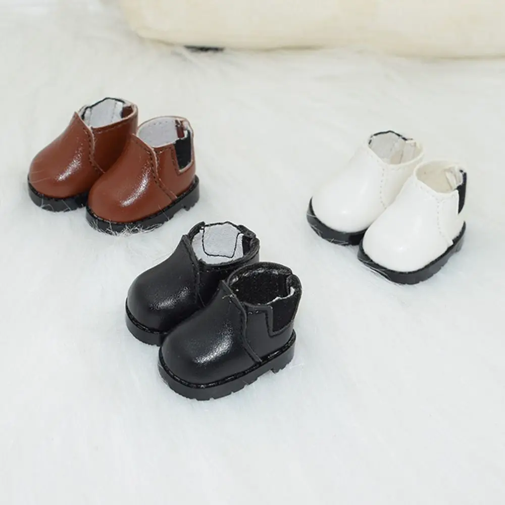 20cm Doll Shoes Fashion Leather Boots Casual Wear Mini Shoes For Idol EXO Dolls Clothes Accessories Kids Plush Toys Gift