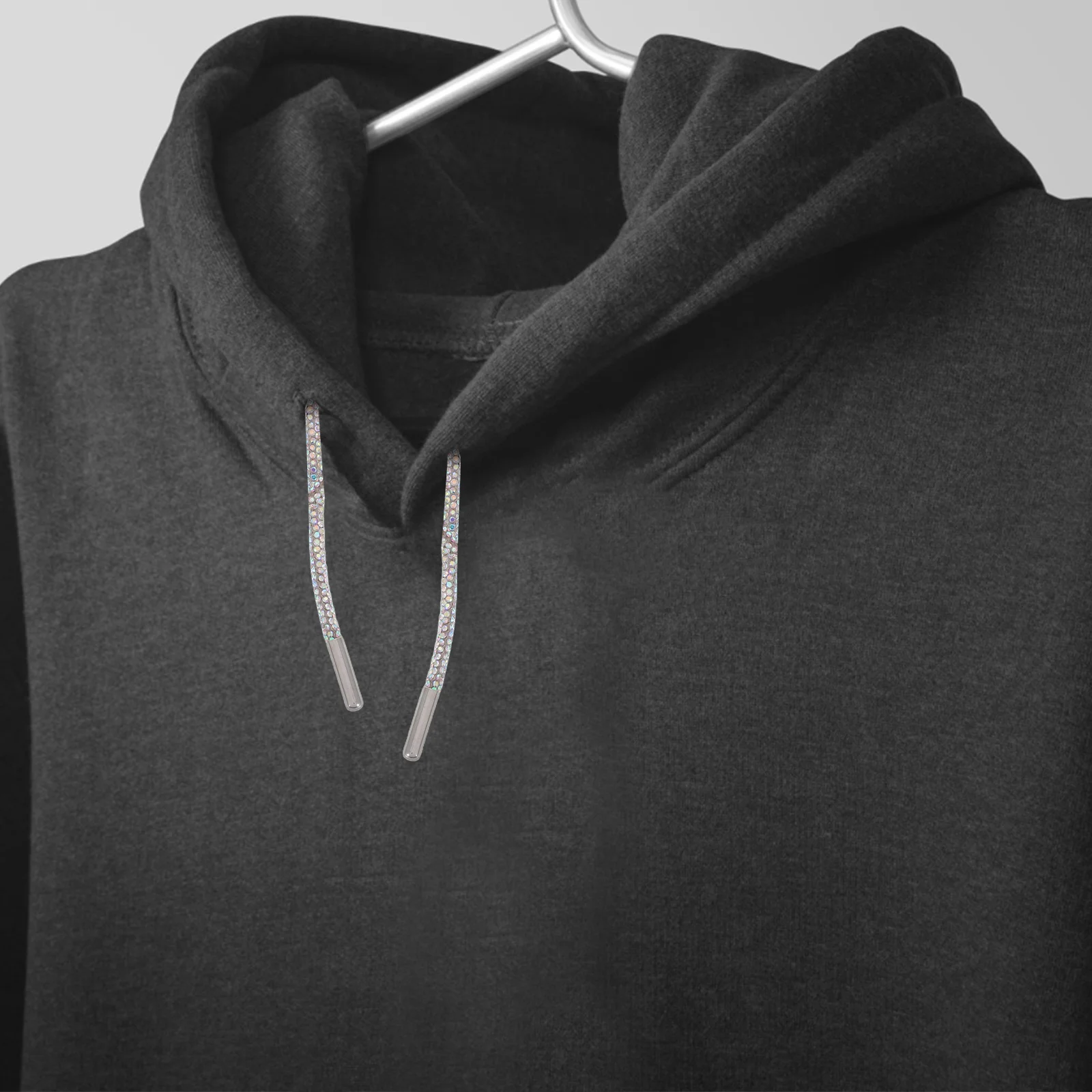 

2Pcs Rhinestone Rope Shiny Glitter Crystal Bling Drawstring Laces for Sneakers Hoodies Sweatpants Decorative DIY Accessories