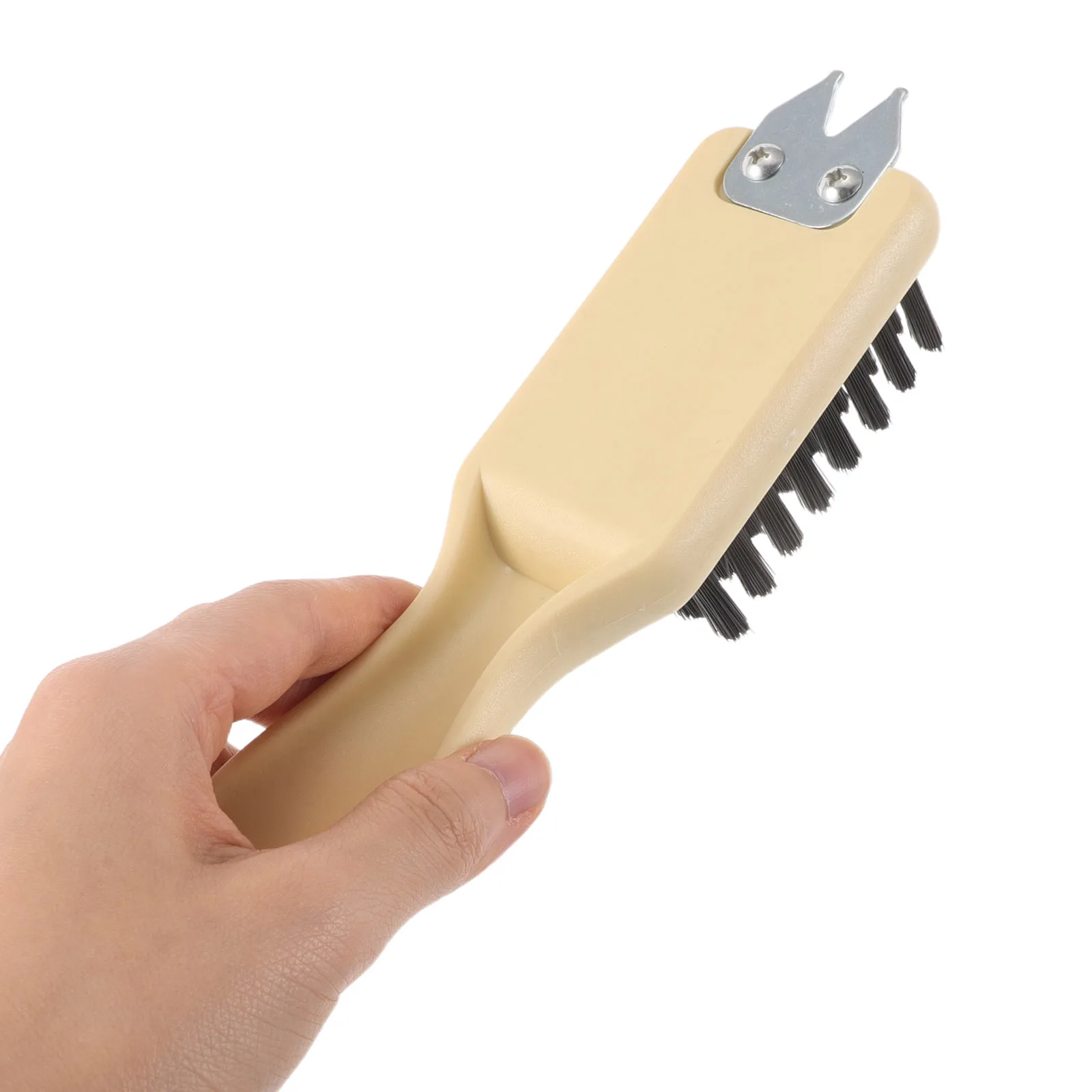 

2Pcs Golf Cleaning Brush Professional Grade Bristles for Club and Shoe Maintenance Compact Ergonomic Handle Mud Dirt Removal