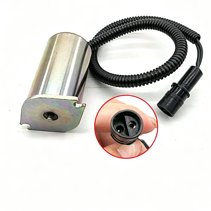Replacement 4I-5674 Solenoid Valve For E320 E325 330Excavator, Hydraulic Pump Control Coil For Construction Machinery