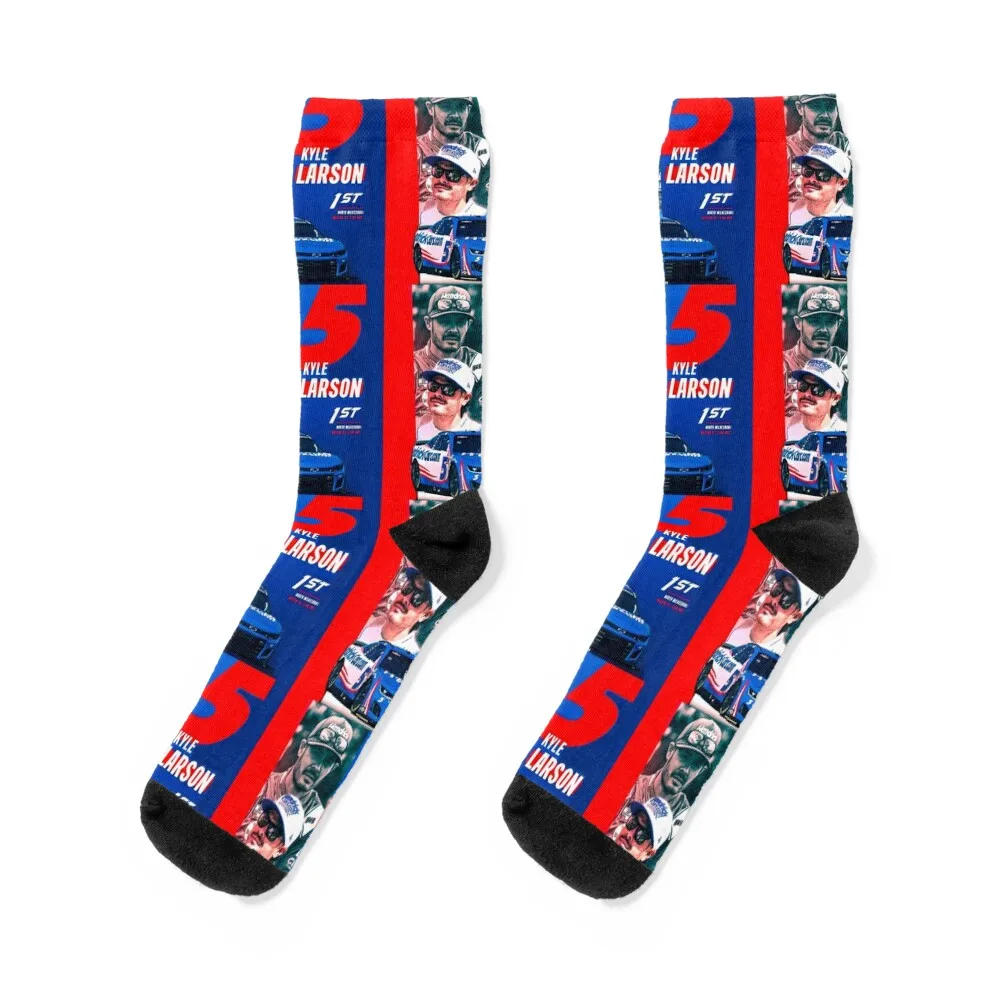 

Kyle larson Socks christmas gift sheer bright garter Socks For Man Women's