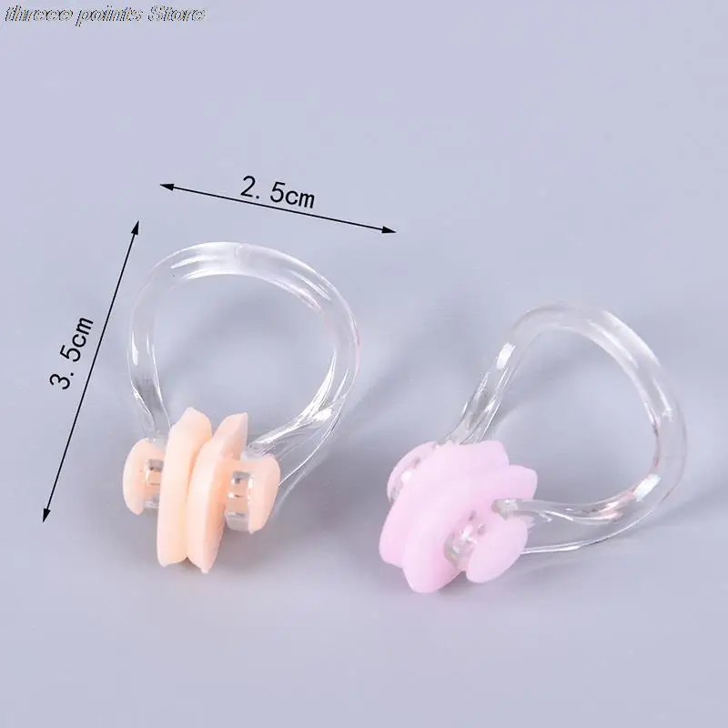 10 Stuks Herbruikbare Zachte Siliconen Zwemmen Nose Clip Comfortabele Duiken Surfen Zwemmen Neus Clips