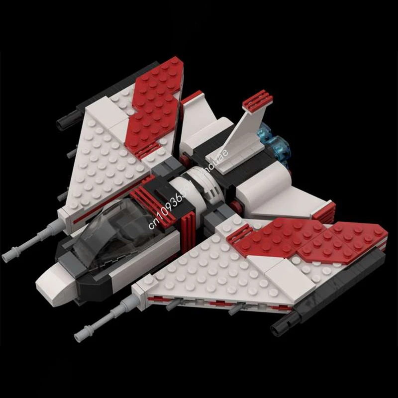 286 pçs moc starfighter nan modelo blocos de construção ideia arquitetura tijolo modular montar brinquedos diy presentes natal