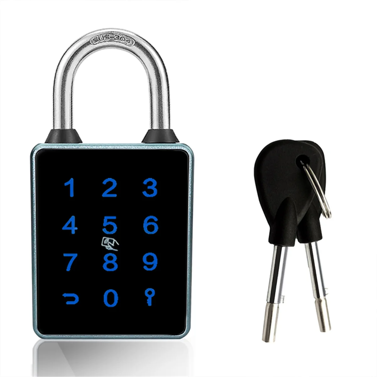 

TTLock Password Bluetooth Padlock Touch Screen RFID IC Card Key Home Security Waterproof Cabinet Electronic Padlock