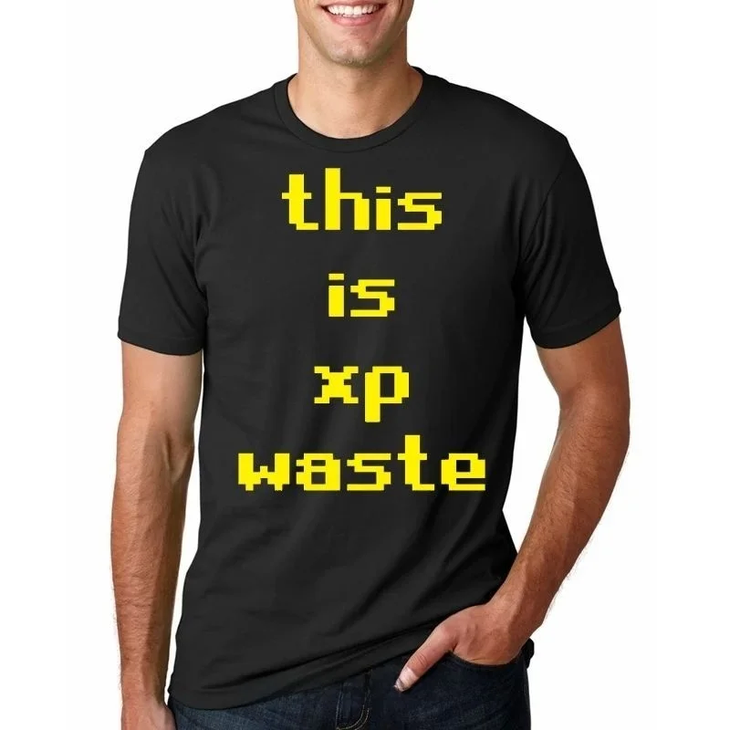 Custom Printed Men's Cotton T-Shirt Runescape Design One-Neck DIY Hand-Painted Custom Clothing Service