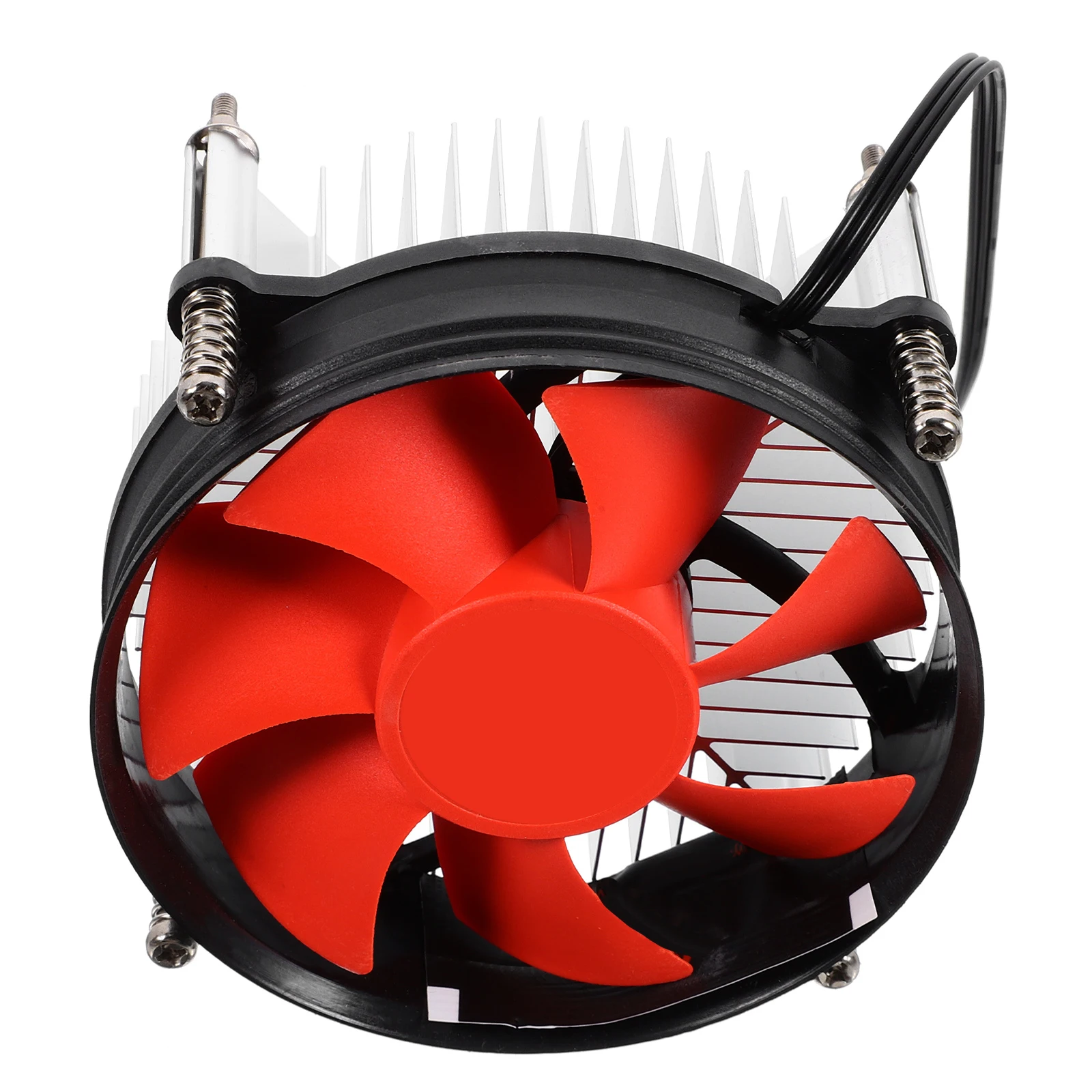 

CPU Cooling Fan High Quiet Aluminum Heatsink Excellent Dissipation Performance Dedicated Backplate Safe Fixing Down