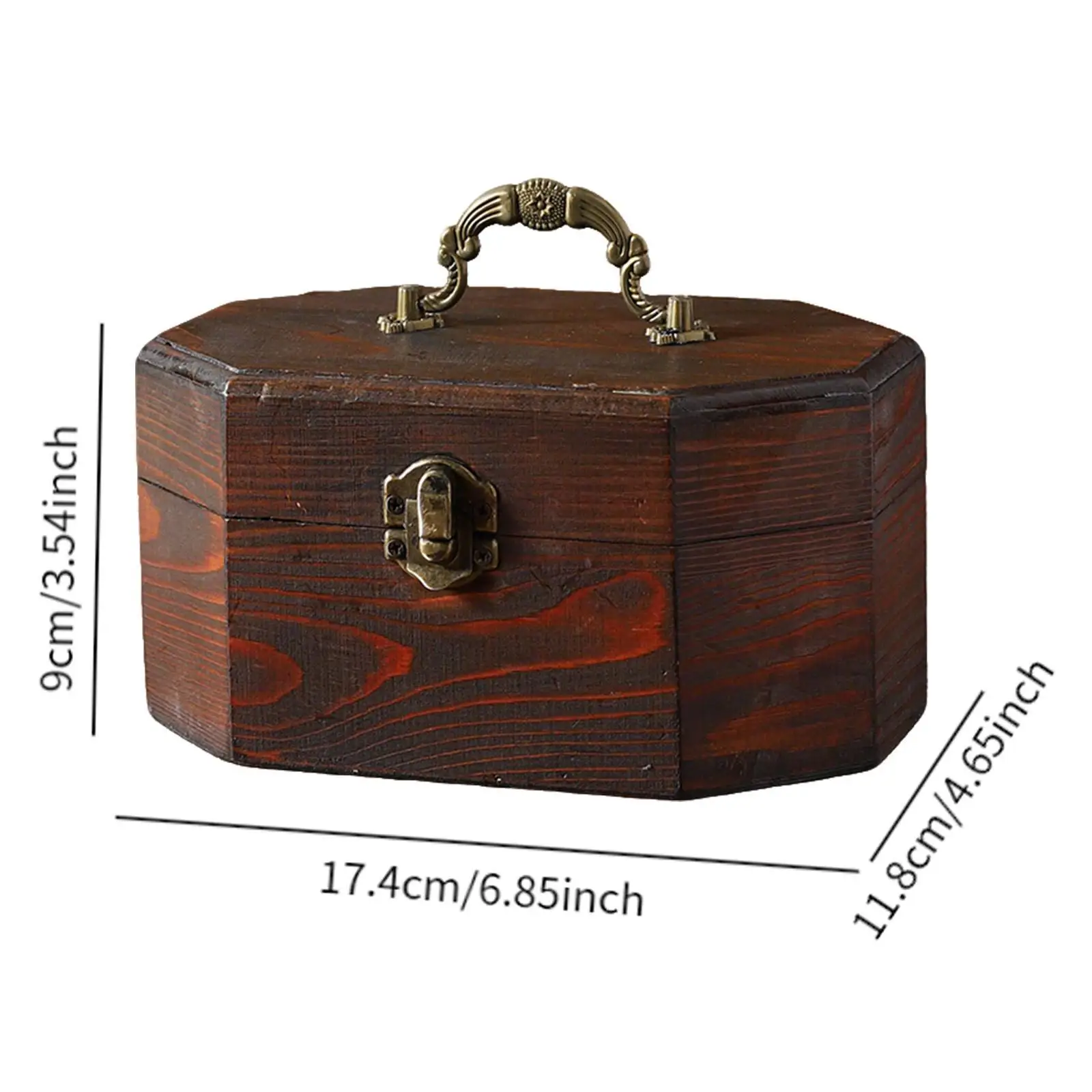 صندوق حلية المجوهرات مع مقبض بروش حامل حاوية مجوهرات الجسم لحفلات الزفاف لوازم سيدة سحر عيد الميلاد