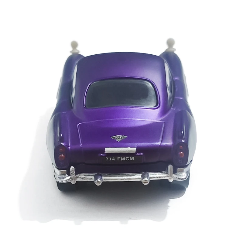 Pixar Cars 2 Finn McMissile Die Casting Car Model Alloy Material Anime Figure Racing Toys Children's Birthday Gifts Collectibles