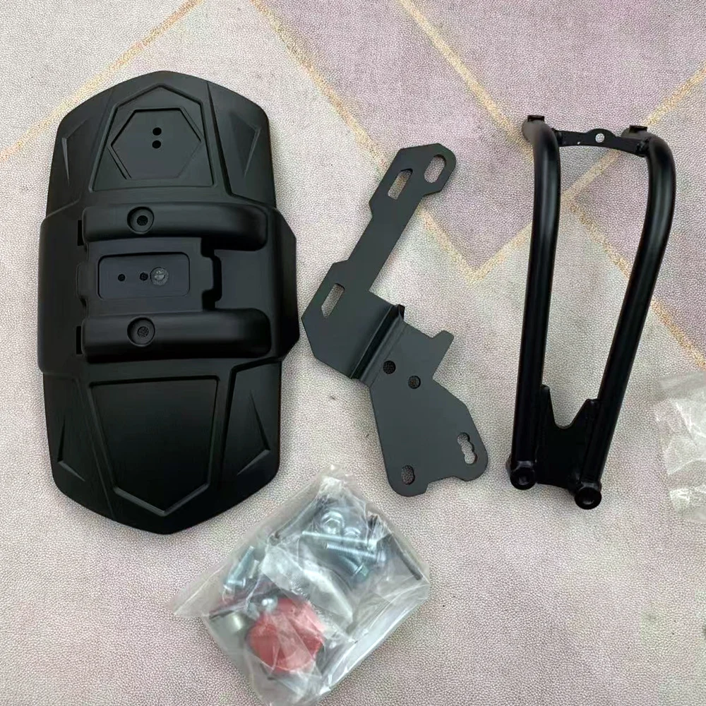 High quality mudguard for Benelli TRK702 TRK702X rear mudguard modification TRK 702 cement tile support reflective rear mud tile