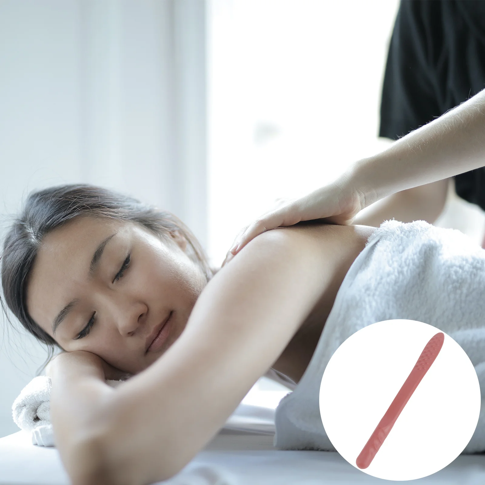 

Massage Pat For Body Pain Relief Fatigue Reduction Durable Portable Massage Stick With Raised Surface Design For Back Neck Waist
