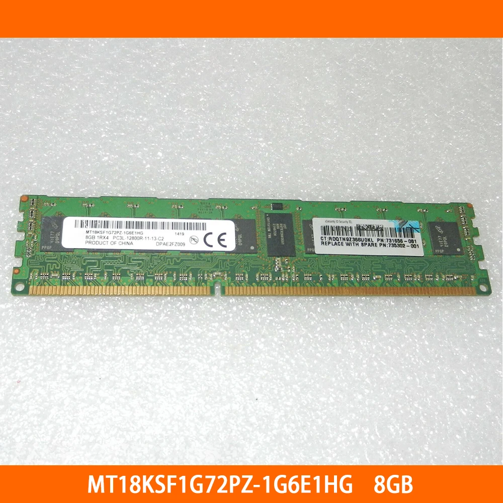 

1 шт. MT18KSF1G72PZ-1G6E1HG для оперативной памяти MT 8 ГБ 8G 1RX4 DDR3L 1600 PC3L-12800R