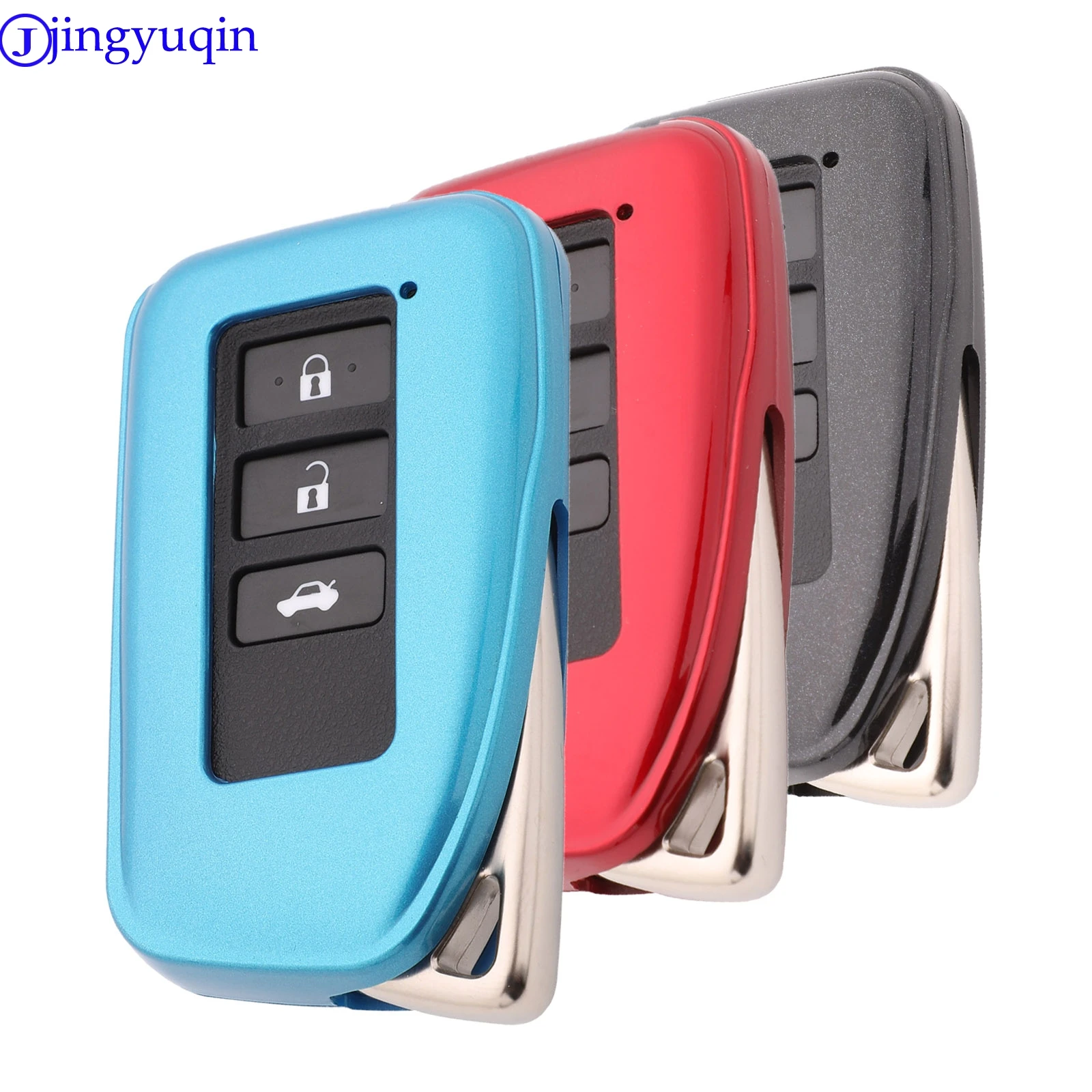 jingyuqin Paint Abs 3B Car Key Cover Case For Lexus NX GS RX IS ES GX LX RC 200 250 350 LS 450H 300H Auto Car Accessories image 2