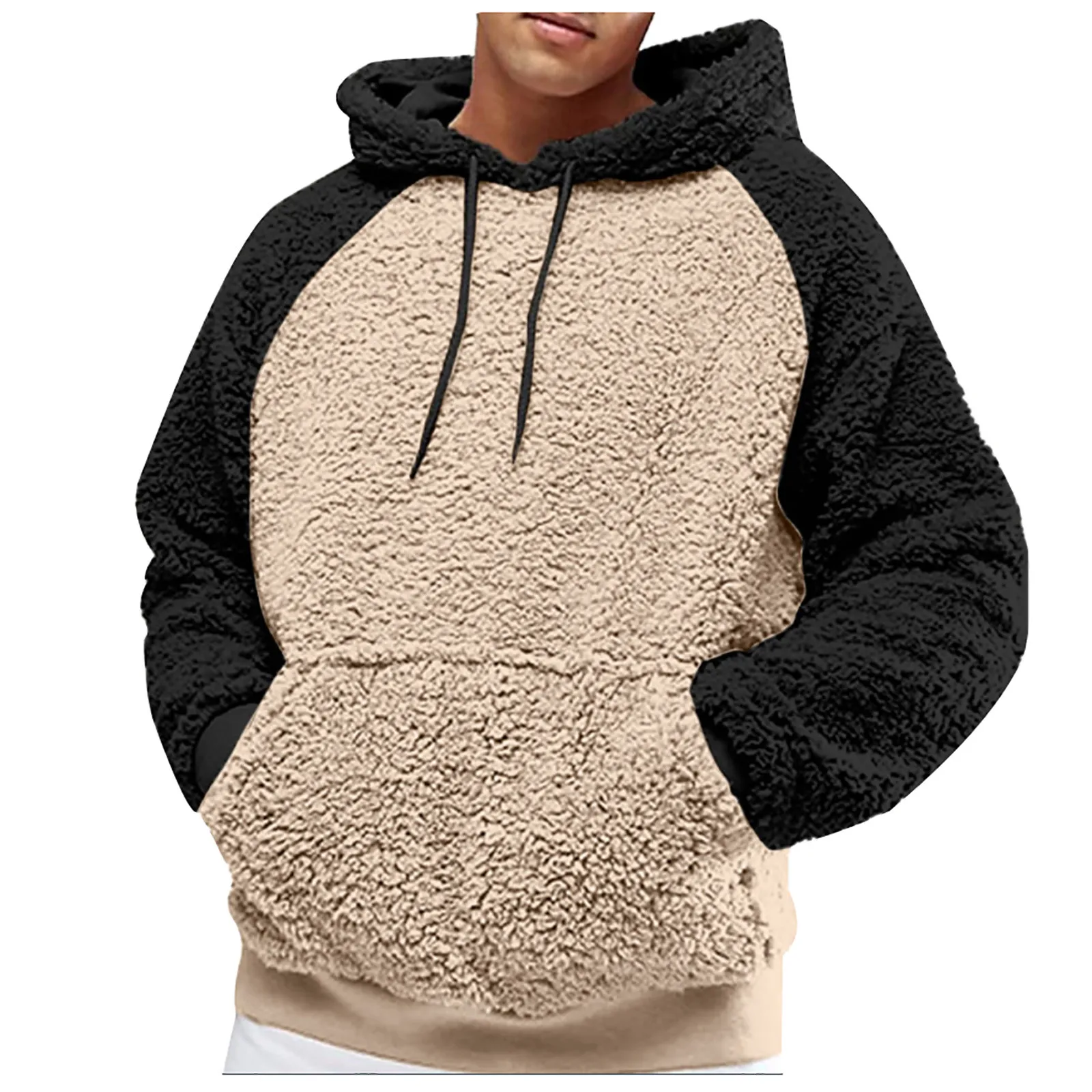 

2024 Men's Autumn and Winter New Hooded Sweater Casual Fashion Plush Padded Warm Comfortable Hooded Pop High Quality Sweater