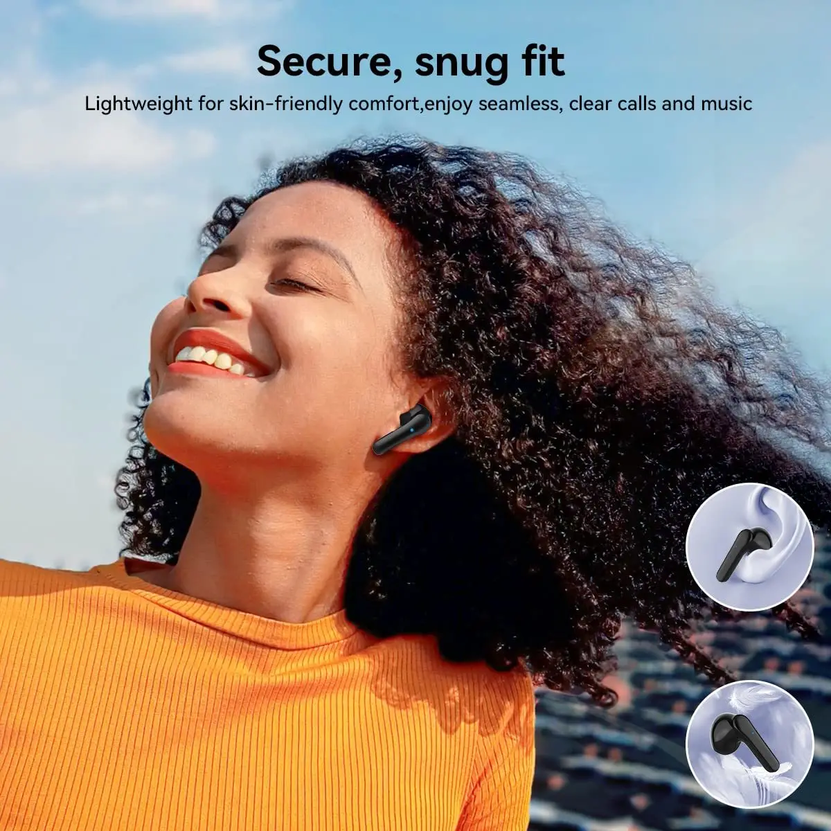 True Wireless Earbuds Bluetooth Headphones LED Display IPX5 Waterproof Headsets ENC Call Noise Cancellation Headphone With Mic