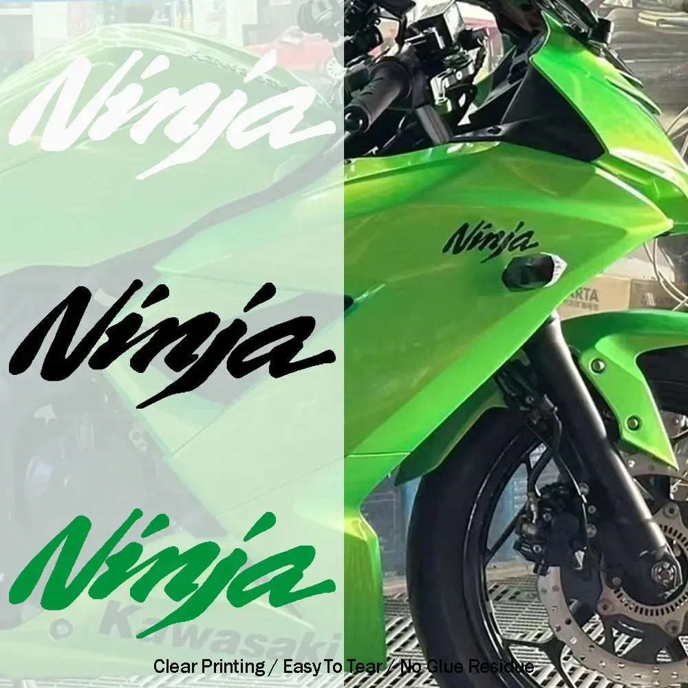 Ninja ZX-10R 6R 650 Kawasaki Motorcycle Helmet Modified Sticker Waterproof Reflective Decal