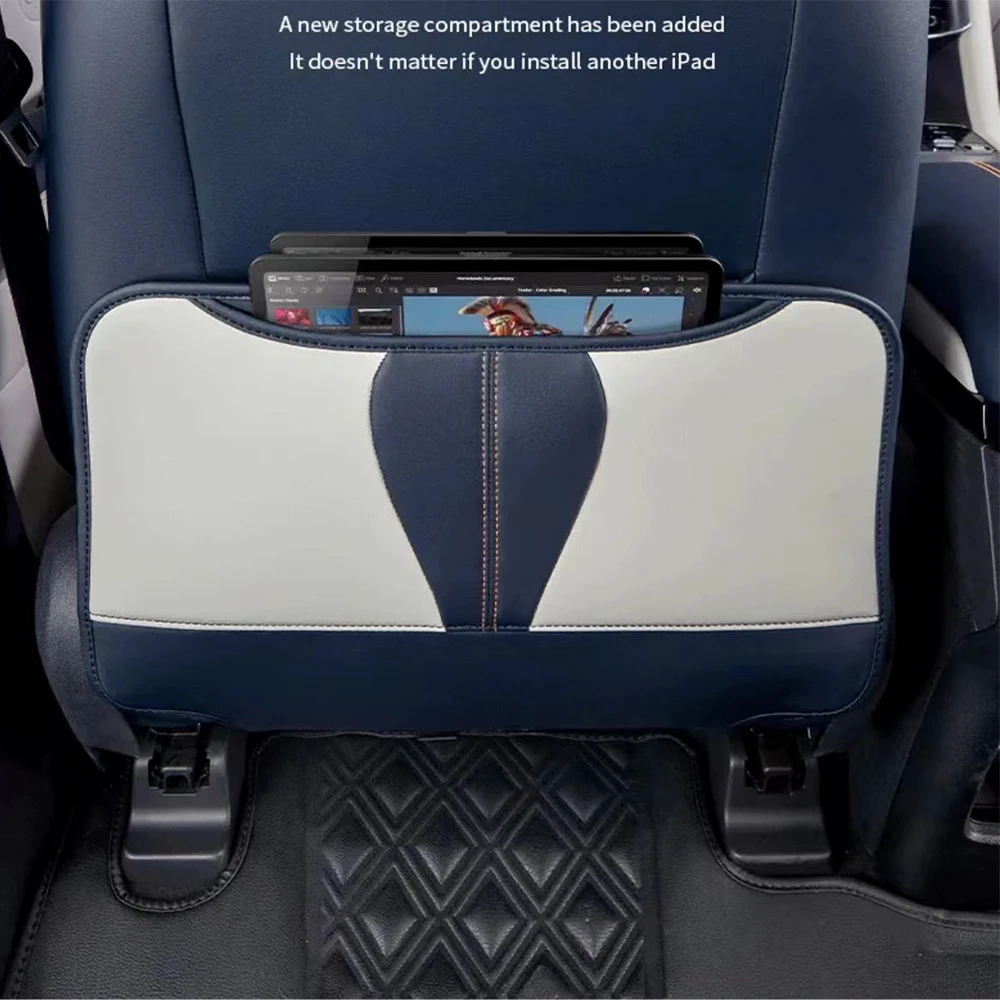 For BYD Song Plus DMI EV 2020-2025 Rear seat anti kick pad anti dirt and anti pollution car protection decoration