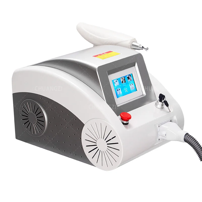 Laser Skin Second Eyebrow Washer Machine Wash Tattoo Q Switch ND Yag 532nm 755nm 1064nm Remove Moles And Freckle Whitening