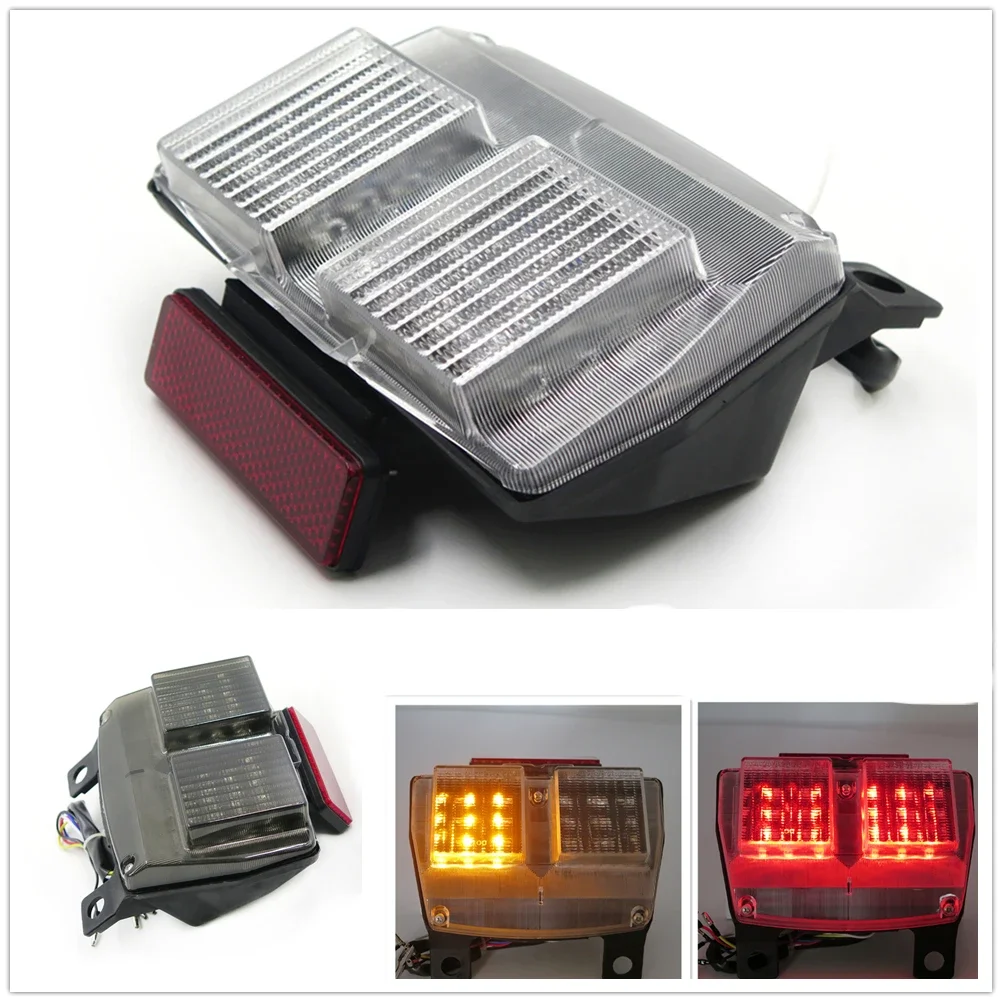 

Clear LED Tail Light Brake Turn Signal for 94-03 Ducati 748 916 996 /02-04 998 Free Shipping Motorcycle Parts