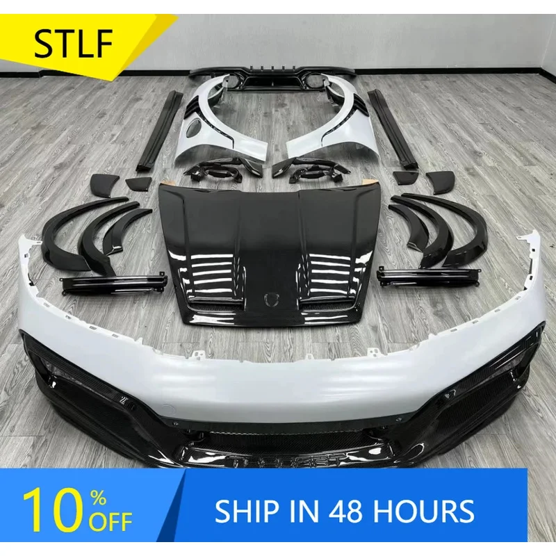 

Deren High QualityNewCarbon Fiber BodyKit Fors911 911.1 992.1 992.2Upgrade For TE-CHART GT CarBumper BodyKit Widebody Kit