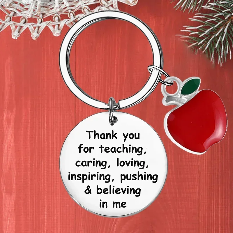 

Teacher Appreciation Gifts Keychain Teacher Retirement Gifts Key chain Keyring Holder Teacher Birthday Christmas Gifts