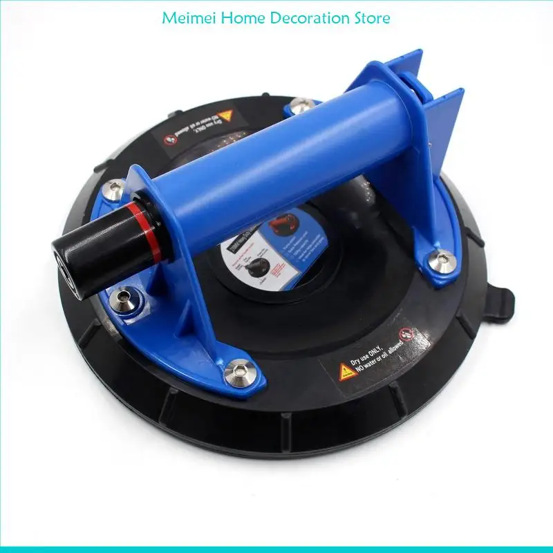 

H7BF Durable Vacuum Suction Cup 8inch Tile Mirror Lifter Floor for Gap Fixer Strong Suction 200kg for Tile Plastic Marble Gra