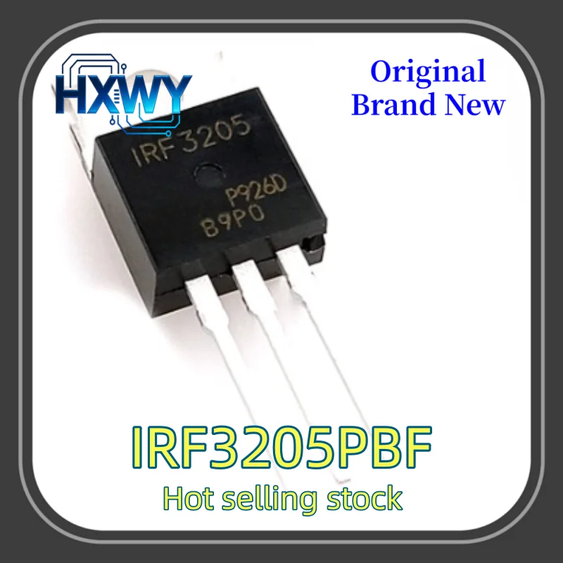 (10/50 pieces) IRF3205PBF IRF3205 TO-220 Field Effect Transistor (MOSFET) New Electronic Parts High Quality Fast Delivery