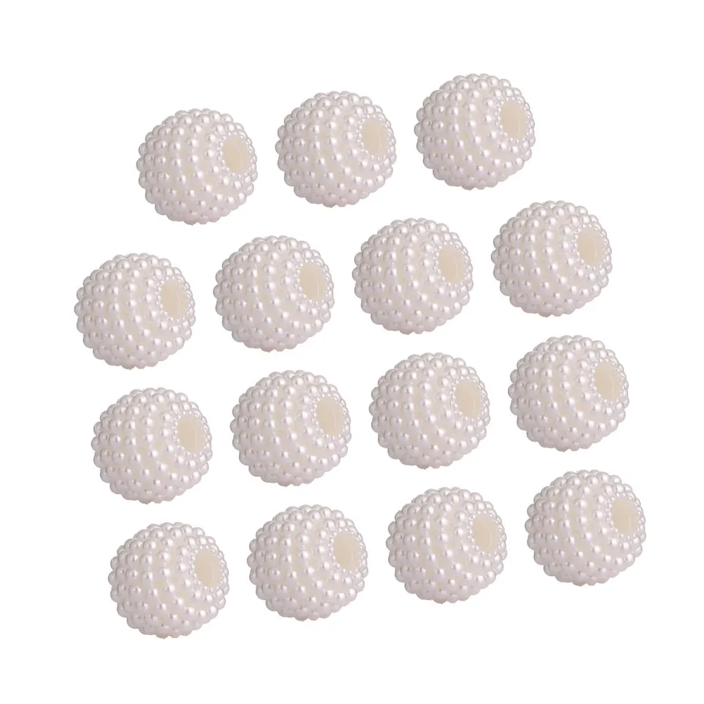 

15pcs Imitation Pearl Beads DIY Kits Smooth Surface Beautiful Colors Jewelry Making Bracelet Necklace Accessories Gifts