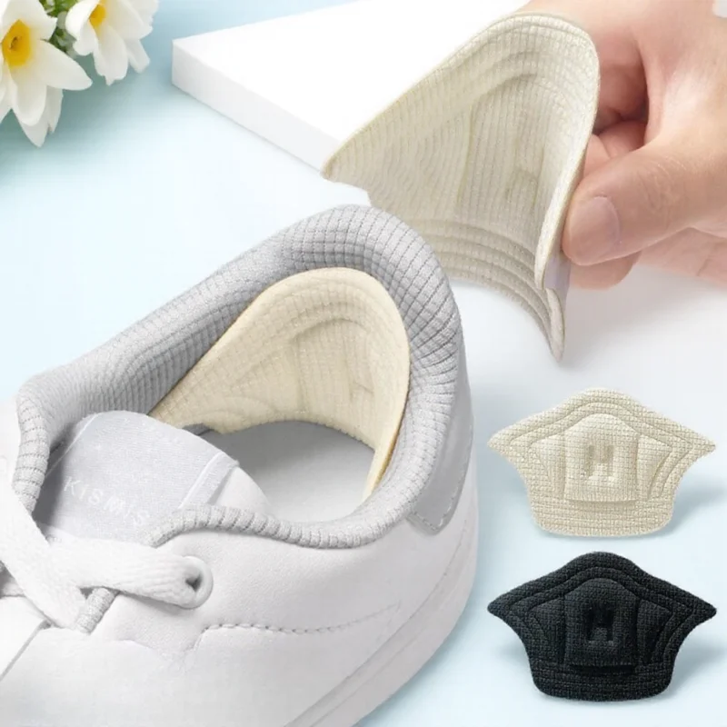 Coussinets de talon réglables pour chaussures de sport, semelle intérieure Anti-usure, Inserts de Support de pied confortables, autocollants arrière
