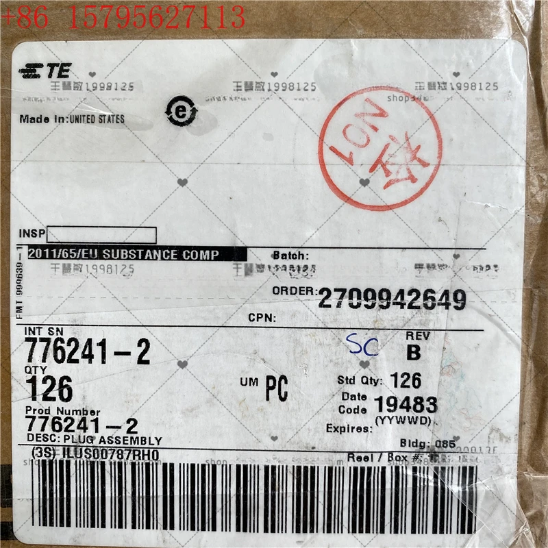 

776241-1 Automotive Connector Factory New Original Authentic Product