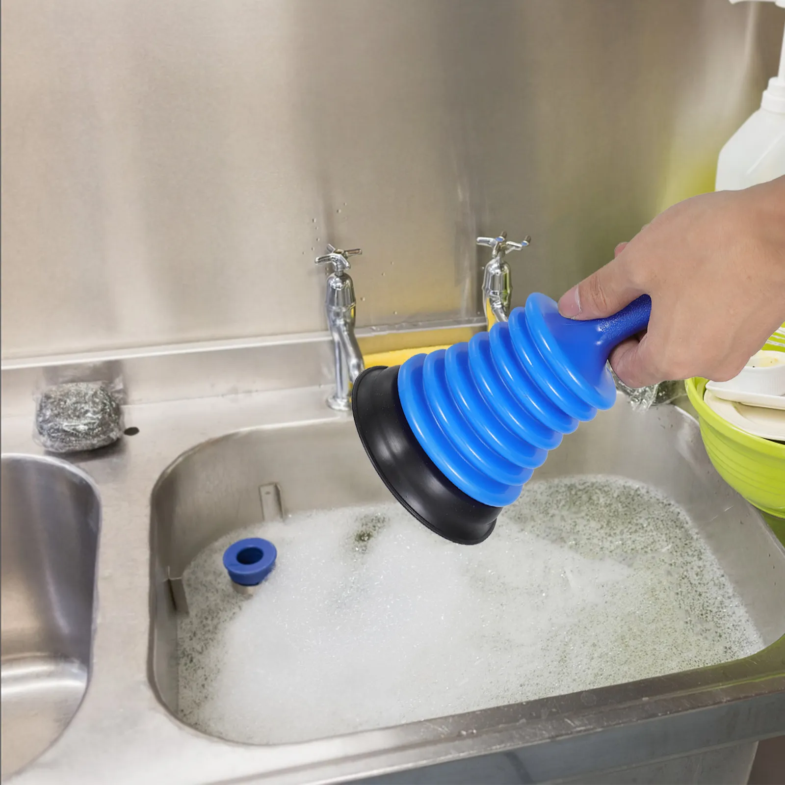 Drain Cleaning Flexible Tool Bathroom Sink Hair Clog Halloween Christmas Drain Plunger Sink Drain Unblocker Drain Plunger Tool