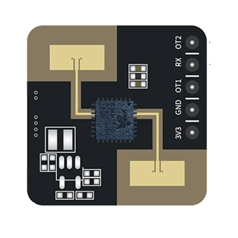 ABKQ-Ultra-Low Power 24G Millimeter Wave Human Body Sensor Module Rd-03 Radar Detection