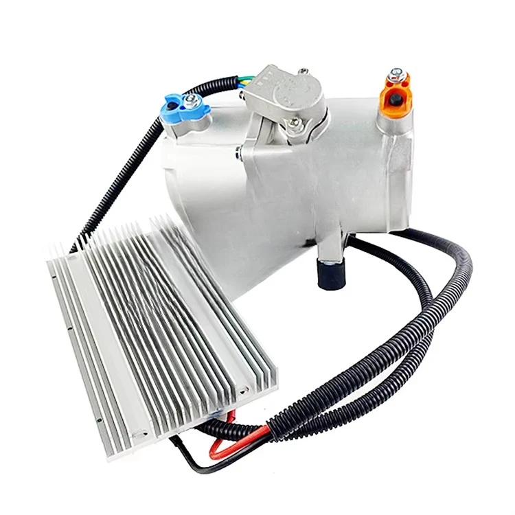 Wholesale China Supplier 24v 12v DC Electric Air Conditioning Compressor Automotive Vehicles