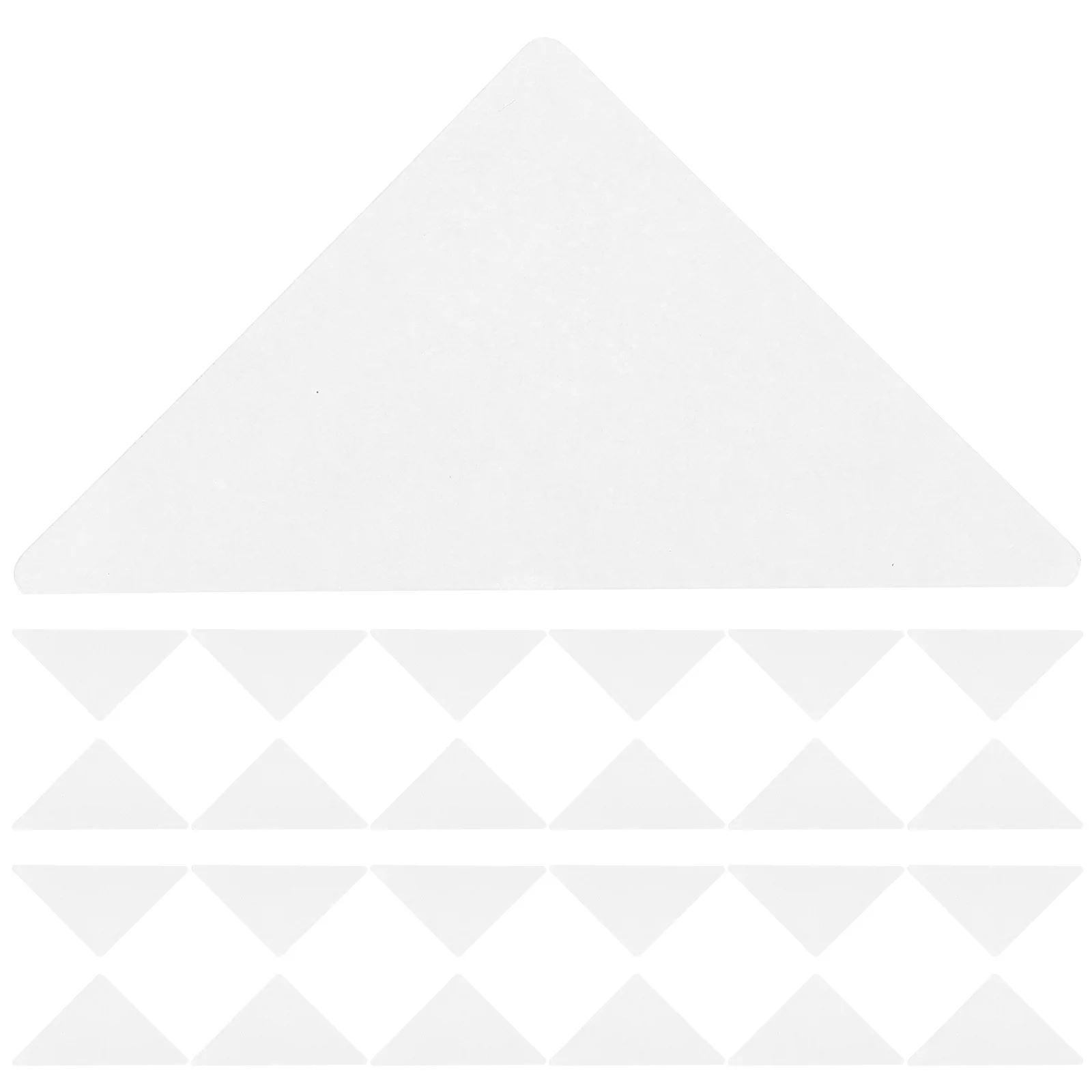 90pcs Collar Stays Shirt Collar Support Adhesive Inserts For Men Women Formal Wear Dress Shirts Suit Keepers Triangle Shape