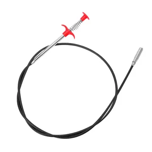 Bathroom Hair Cleaner, Flexible Sewage Unlock Tool, Cleaning Hook Pia, Spring Tube Remover, Sewer, 60cm 8 Main Pipe and Sewage Unclogging Sales - №3