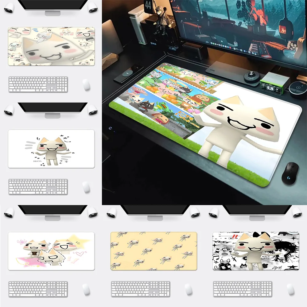 

I-Inoue Anime Toro Mousepad HD Printing Computer Gamers Locking Edge Non-slip Mouse Pad XXL90x40cm Keyboard PC Desk Pad