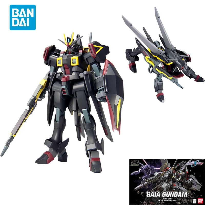 

Прямая доставка в пятно, оригинальная модель телефона Bandai, модель HG 1/144, GAIA GUNDAM аниме Гундам, фигурка, игрушки для детей, подарок