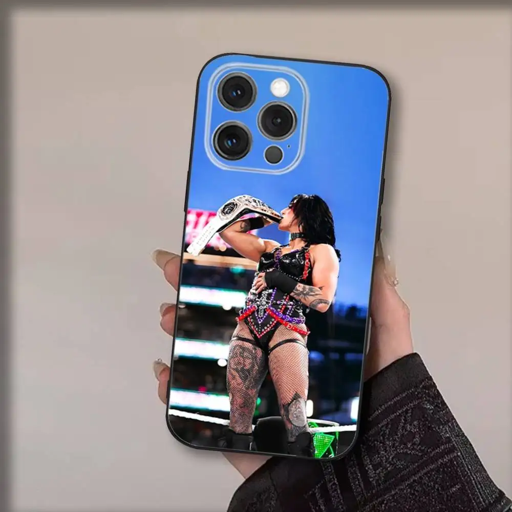 حافظة هاتف R-Rheas R-Ripleys لهاتف iPhone 17,16,15,14,13,12,11,Pro,Max,Plus,Air,X,XS,XR,SE,8,7,Mini,Soft Black Funda