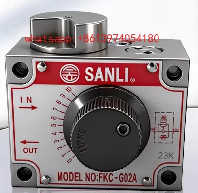 Válvula hidráulica de control de velocidad del acelerador FNC FKC-G02 G03 B A AL BL R-4