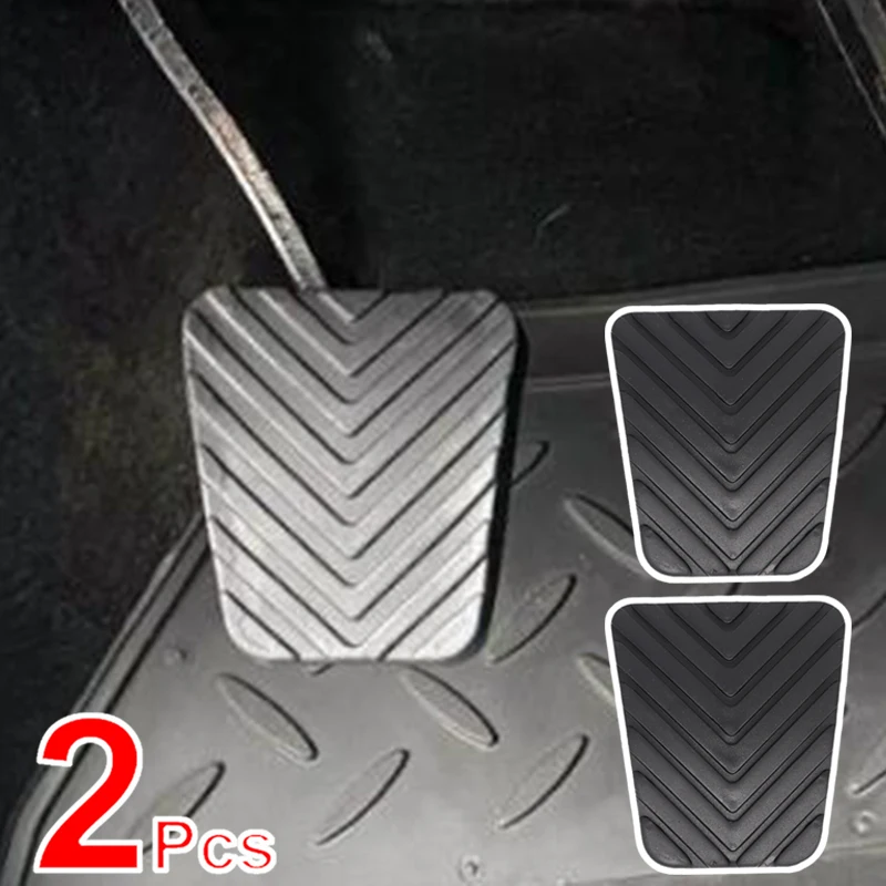 2Pcs Brake Clutch Foot Pedal Pad Cover For Hyundai Tucson ix35 Accent Elantra Kia Cee\'D Sportage Rio Sorento Optima K5 Carens