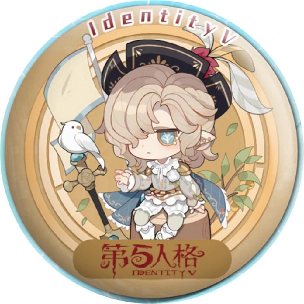 58 مللي متر لعبة الهوية الخامس إيما وودز مارثا بيهمفيل جالاتيا ماري تأثيري حلي شارة دبوس SPTE صفيح بروش ﻿   دعامة عيد الميلاد جيلف